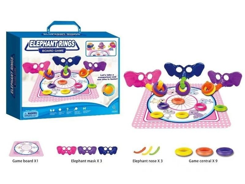 Catch the Hoops - Elephants and Hoops, аркадная игра Elephant Rings Toy Vertigo Zabawkowy Zawrót Głowy
Catch the Hoops - Elephants and Hoops, аркадная игра Elephant Rings Toy Vertigo Zabawkowy Zawrót Głowy