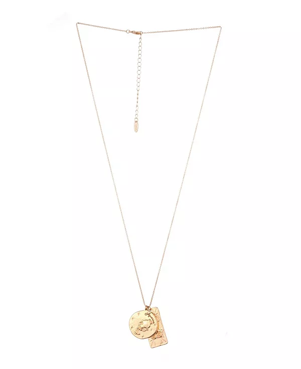 Женское колье с двумя подвесками со знаком зодиака Ettika, aquarius
Женское колье с двумя подвесками со знаком зодиака Ettika, aquarius