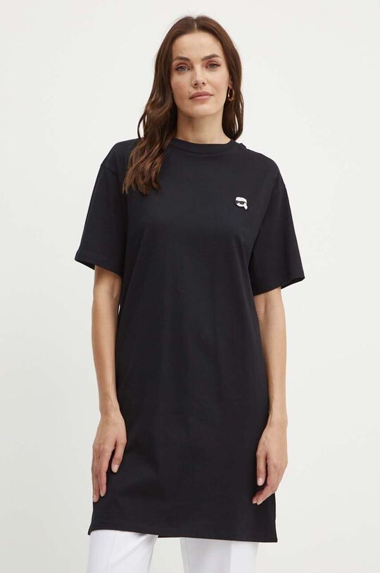 Хлопковое платье Karl Lagerfeld, черный
Хлопковое платье Karl Lagerfeld, черный