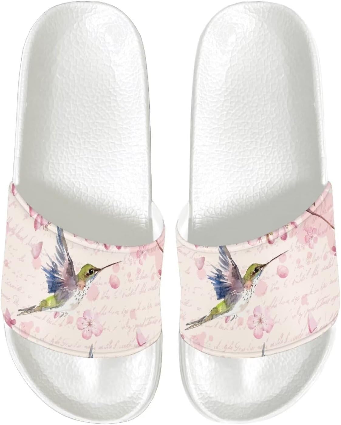 Тапочки для женщин и мужчин, нескользящие, быстро сохнущие, для душа, сандалии для ванной Judentidos, Hummingbird Floral
Тапочки для женщин и мужчин, нескользящие, быстро сохнущие, для душа, сандалии для ванной Judentidos, Hummingbird Floral