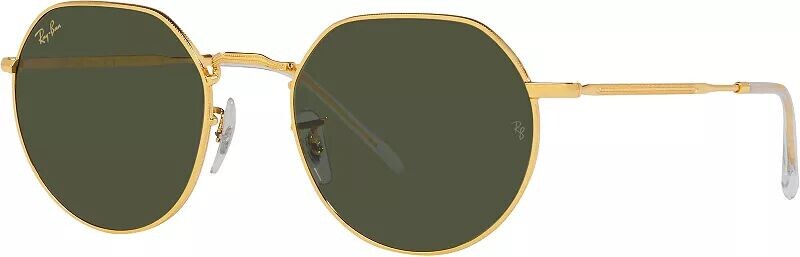 Солнцезащитные очки Ray-Ban Jack, золотой/зеленый 
Солнцезащитные очки Ray-Ban Jack, золотой/зеленый