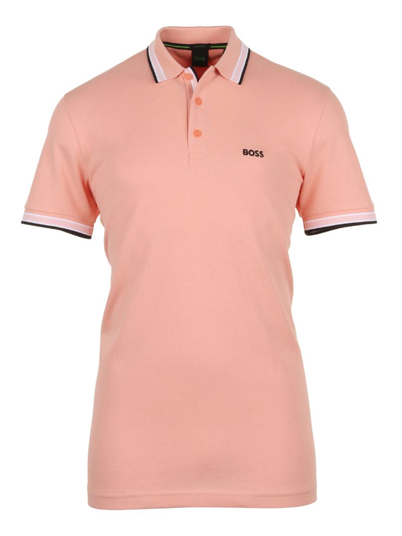 Мужская рубашка-поло Hugo Boss Paddy Pique Cotton Polo, светло-пастельно-красная
Мужская рубашка-поло Hugo Boss Paddy Pique Cotton Polo, светло-пастельно-красная