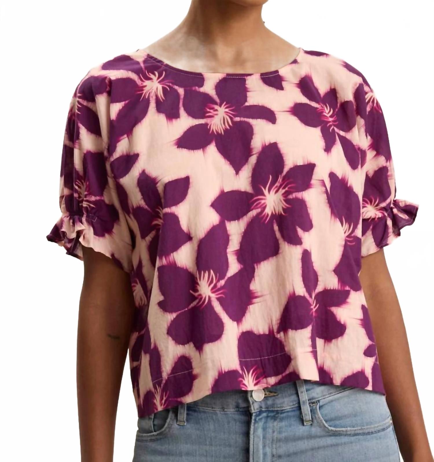 Делайла цветочный топ в ягодном оттенке Velvet by Graham & Spencer, Berry
Делайла цветочный топ в ягодном оттенке Velvet by Graham & Spencer, Berry