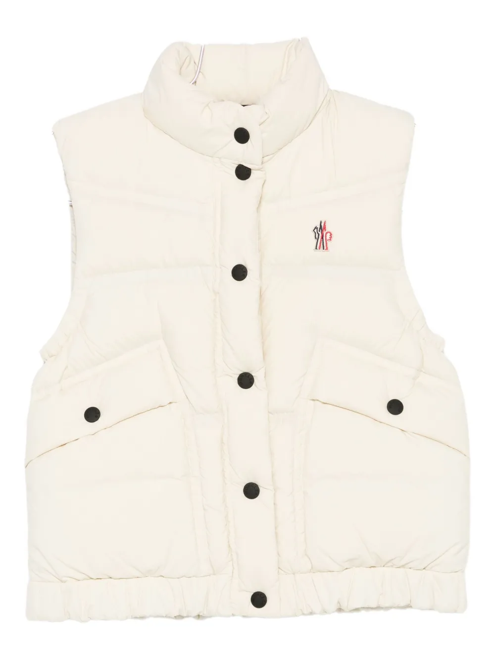 Жилет со стегаными вставками Moncler Grenoble, белый
Жилет со стегаными вставками Moncler Grenoble, белый