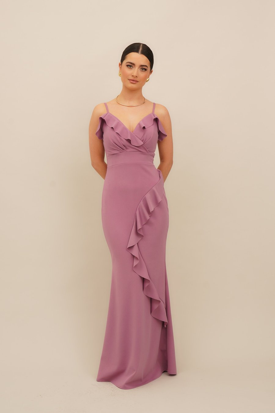 Платье WAL G PETITE MILANI RUFFLE MAXI, Mauve Pink/Pink
Платье WAL G PETITE MILANI RUFFLE MAXI, Mauve Pink/Pink