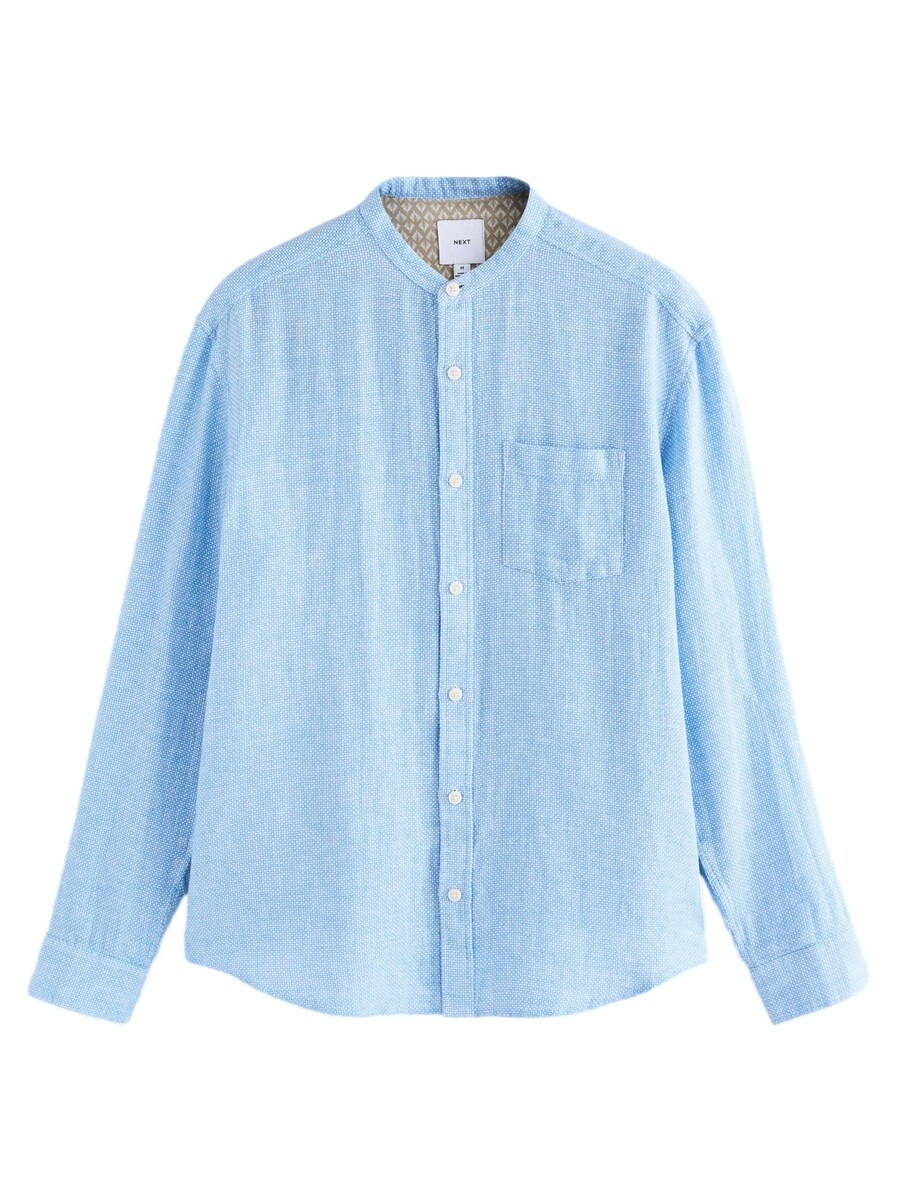 Рубашка обычного кроя на пуговицах Next, светло-синий
Рубашка обычного кроя на пуговицах Next, светло-синий
