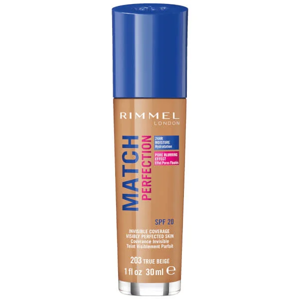 Тональный крем match perfection Rimmel, 30 мл., цвет true beige
Тональный крем match perfection Rimmel, 30 мл., цвет true beige