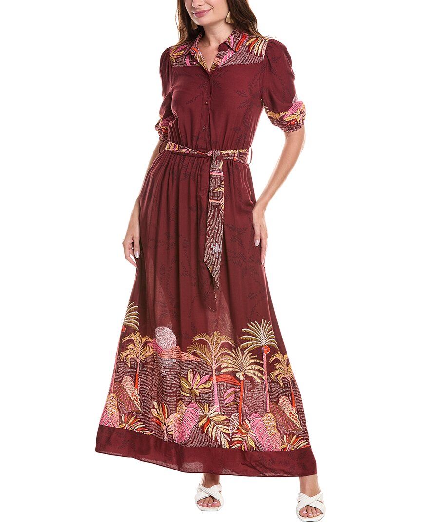 Гарри Би Платье макси с завязкой на талии Garrie B, красный
Гарри Би Платье макси с завязкой на талии Garrie B, красный