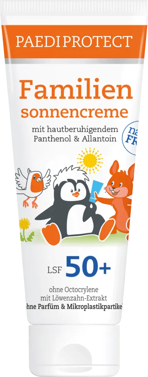 Семейный солнцезащитный крем SPF 50+ 2000мл PAEDIPROTECT
Семейный солнцезащитный крем SPF 50+ 2000мл PAEDIPROTECT