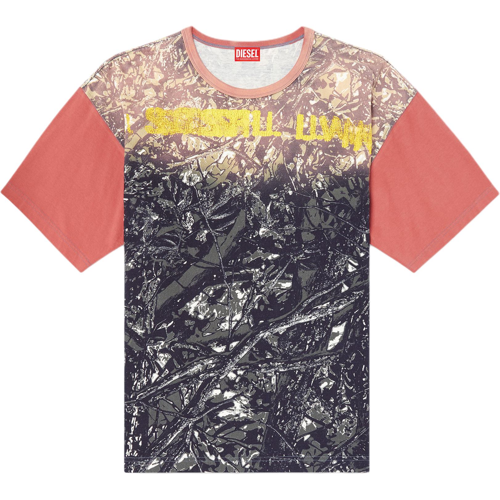 Футболка T Boxt Camou DIESEL, черный/зеленый
Футболка T Boxt Camou DIESEL, черный/зеленый