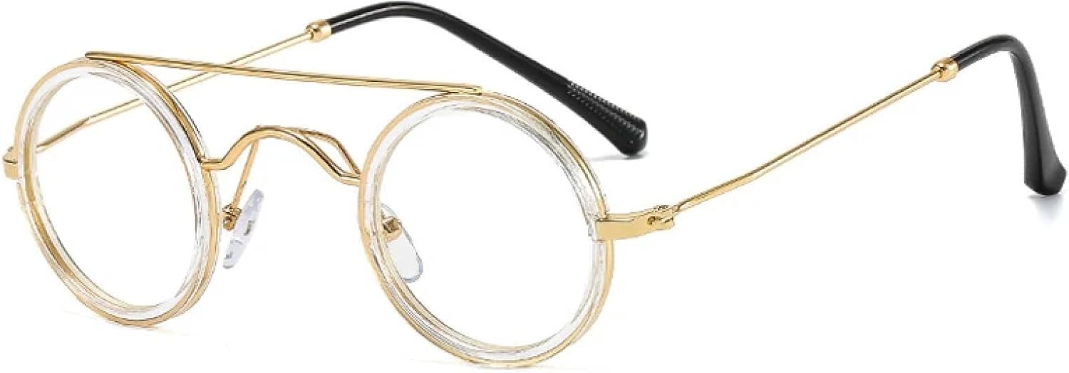 Популярные модные маленькие круглые солнцезащитные очки для женщин в винтажном стиле, металлик, панк, для мужчин, с прозрачными линзами Ocean Lens Uv400 HHZZYVY, Transparent Clear
Популярные модные маленькие круглые солнцезащитные очки для женщин в винтажном стиле, металлик, панк, для мужчин, с прозрачными линзами Ocean Lens Uv400 HHZZYVY, Transparent Clear