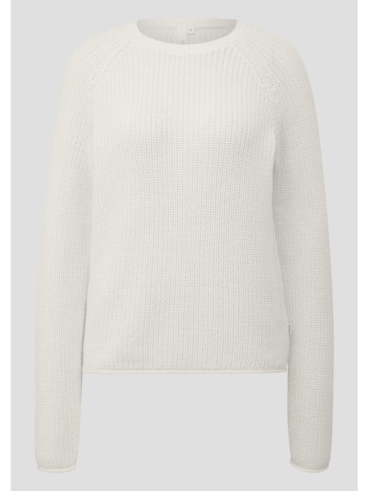 Вязаный свитер в цвете 02W0_ecru QS
Вязаный свитер в цвете 02W0_ecru QS