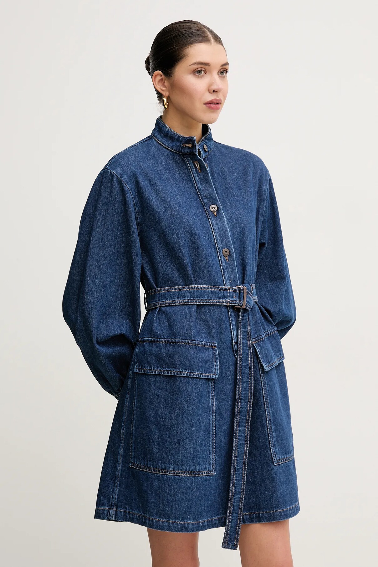 Джинсовое платье Weekend Max Mara, темно-синий
Джинсовое платье Weekend Max Mara, темно-синий