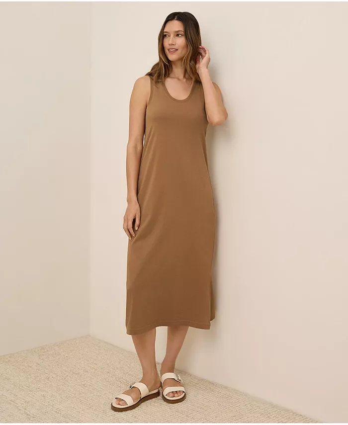 Женское миди-платье из органического хлопка Softspun Pact, коричневый
Женское миди-платье из органического хлопка Softspun Pact, коричневый