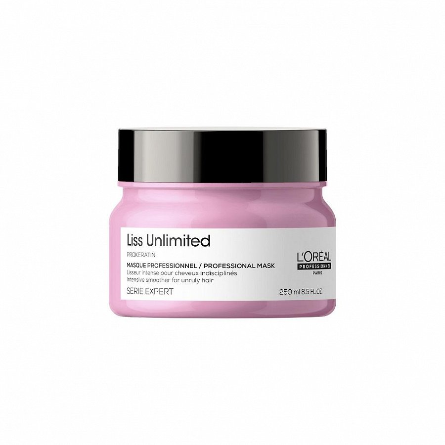Разглаживающая маска для непослушных волос liss unlimited mask L′Oréal Professionnel Paris, 250 мл
Разглаживающая маска для непослушных волос liss unlimited mask L′Oréal Professionnel Paris, 250 мл