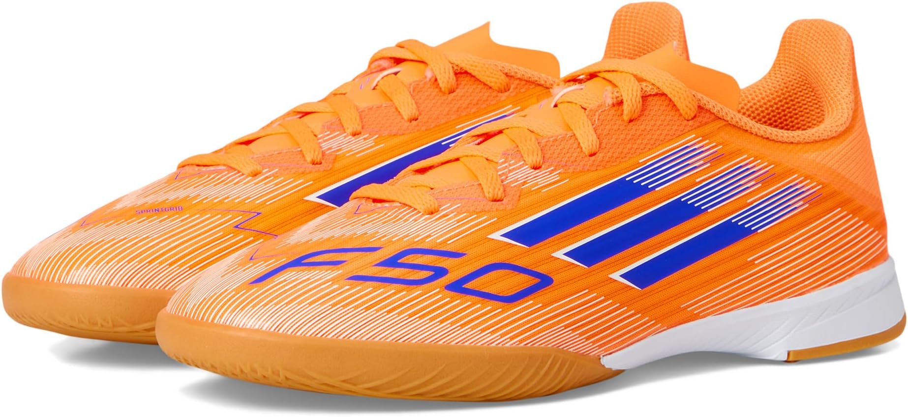 Кроссовки adidas Kids F50 League Indoor Cleats, Beam Orange/Lucid Blue/White
Кроссовки adidas Kids F50 League Indoor Cleats, Beam Orange/Lucid Blue/White