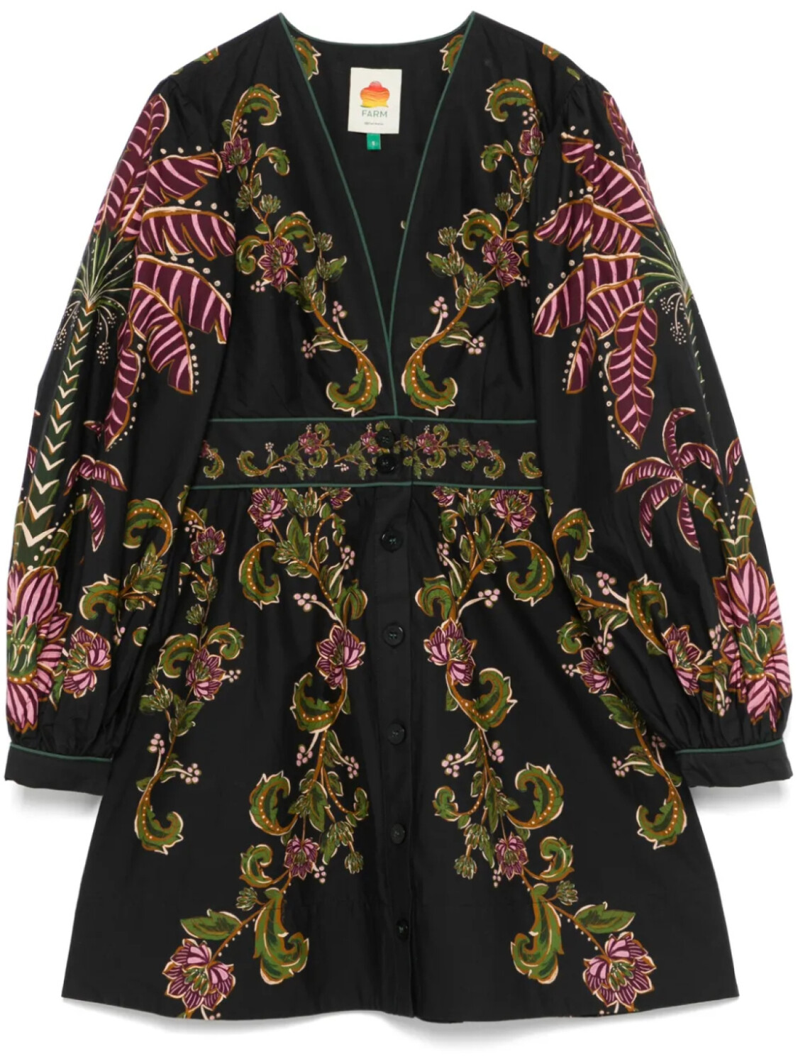 FARM Rio платье мини Ravenala, черный
FARM Rio платье мини Ravenala, черный