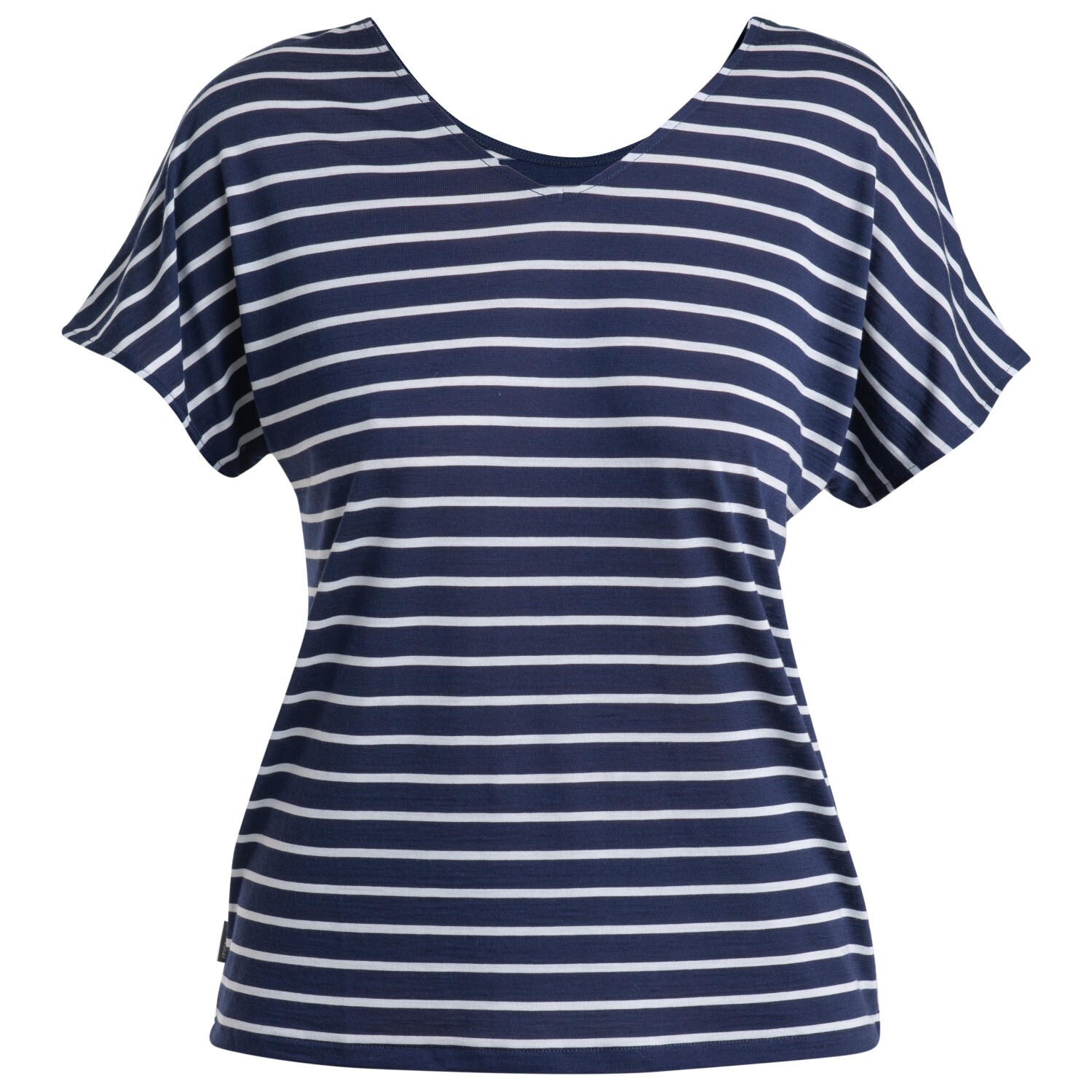 Рубашка из мериноса Icebreaker Women's Drayden Reversible S/S Top Stripe, цвет Midnight Navy/Snow/Stripes
Рубашка из мериноса Icebreaker Women's Drayden Reversible S/S Top Stripe, цвет Midnight Navy/Snow/Stripes