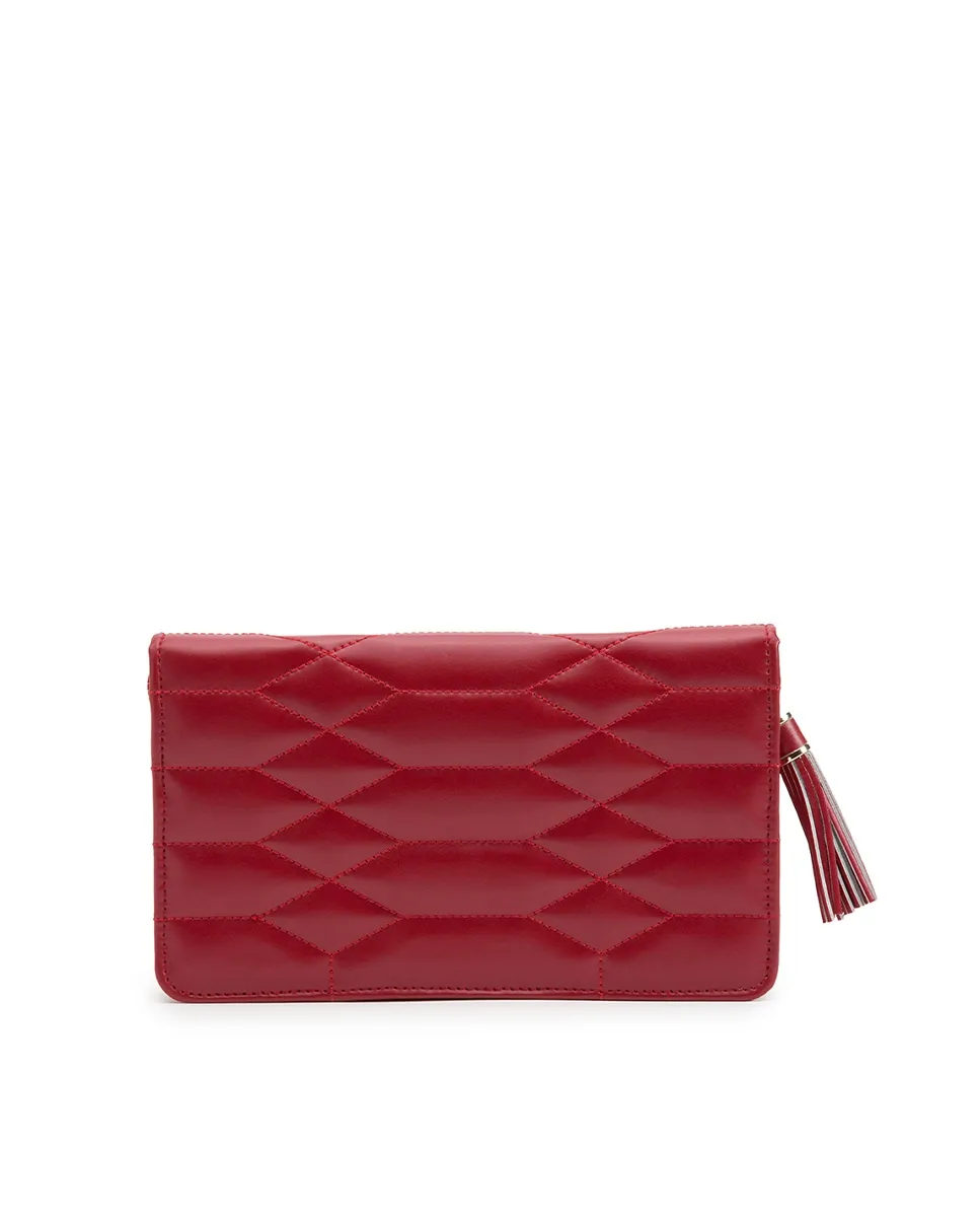 Дорожный кошелек-косметичка Каролин красного цвета на молнии Wolf, красный
Дорожный кошелек-косметичка Каролин красного цвета на молнии Wolf, красный