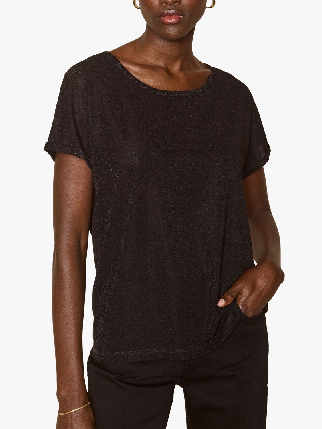 Кей Шиммер Топ MOS MOSH, черный
Кей Шиммер Топ MOS MOSH, черный