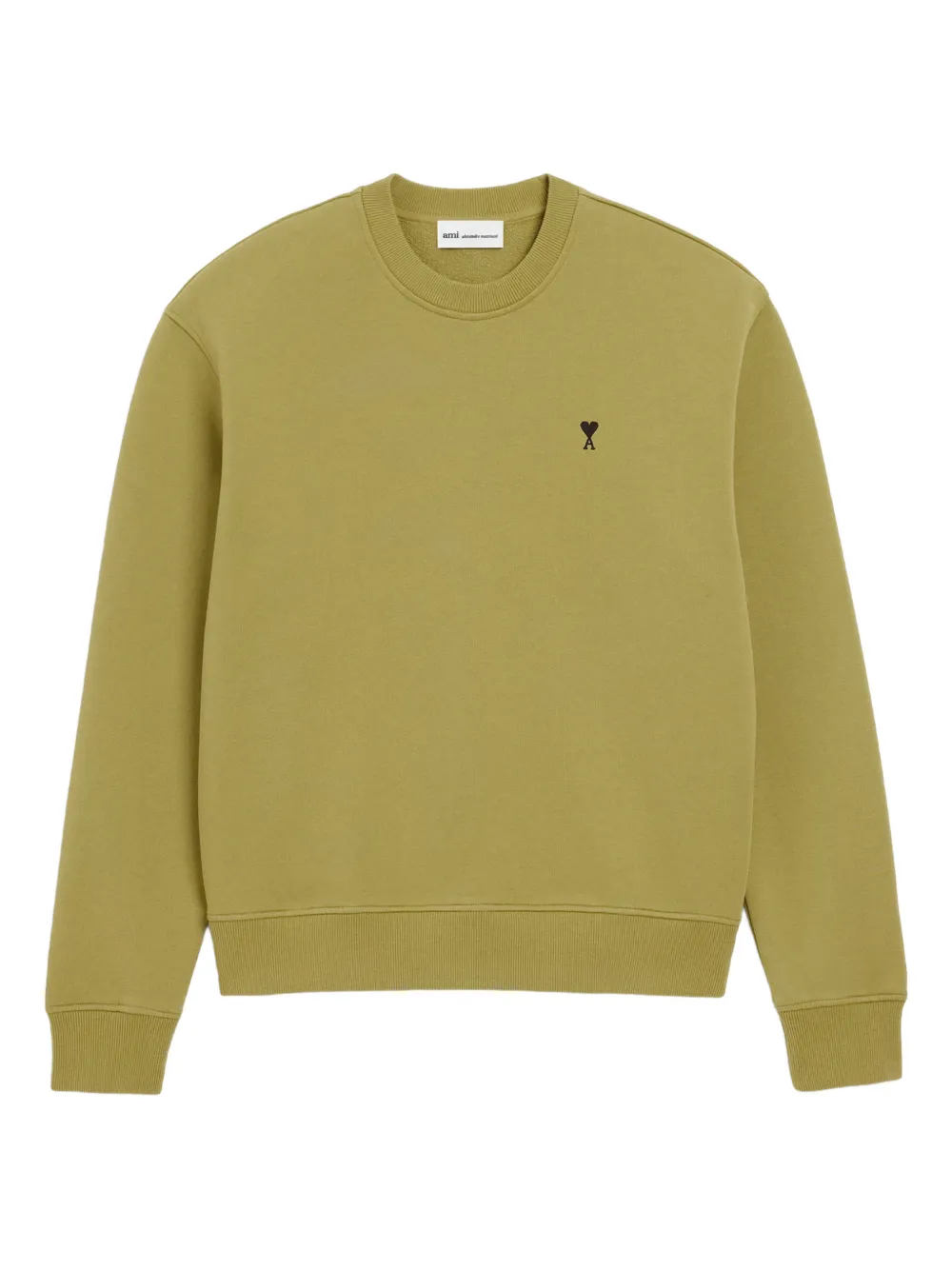 Толстовка с вышитым логотипом Ami Paris, зеленый
Толстовка с вышитым логотипом Ami Paris, зеленый