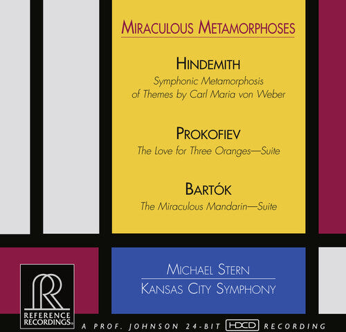 CD диск Hindemith / Kansas City Symphony / Stern: Miraculous Metamorphoses
CD диск Hindemith / Kansas City Symphony / Stern: Miraculous Metamorphoses