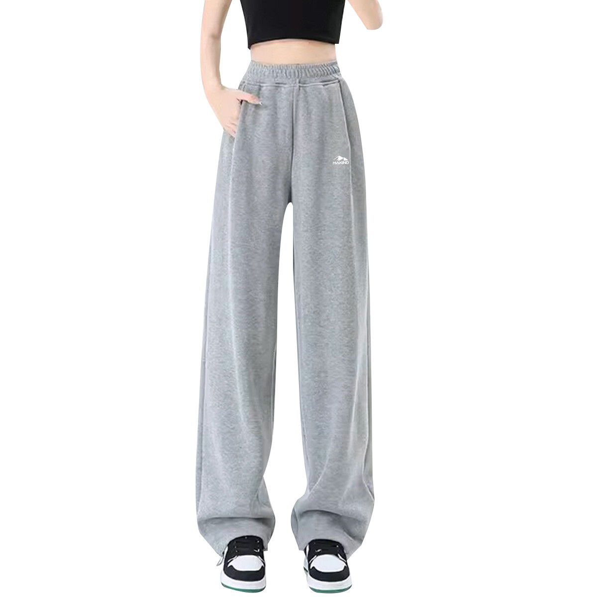 Makainu MAKINO Женские повседневные брюки, Черный
Makainu MAKINO Женские повседневные брюки, Черный