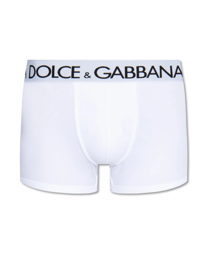 Боксерские шорты с логотипом Dolce & Gabbana, белый
Боксерские шорты с логотипом Dolce & Gabbana, белый