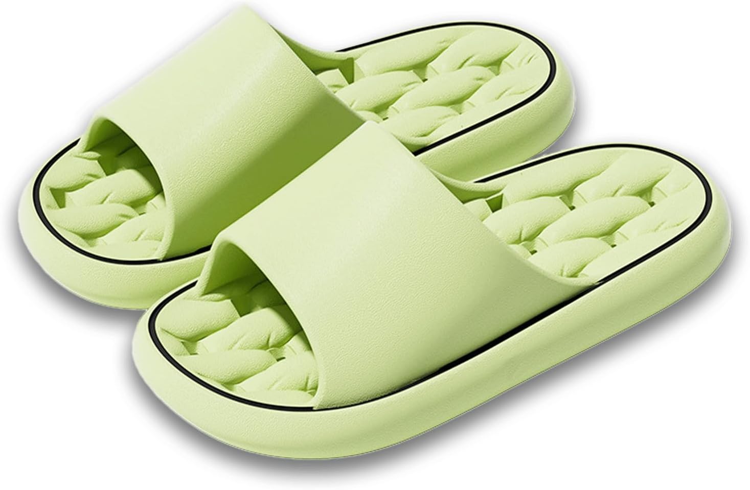 Шлепацы LOTUSTAR для женщин и мужчин, подушка для ванной, противоскользящие шлепанцы для душа, пенопластовые сандалии для дома и улицы, зеленый
Шлепацы LOTUSTAR для женщин и мужчин, подушка для ванной, противоскользящие шлепанцы для душа, пенопластовые сандалии для дома и улицы, зеленый