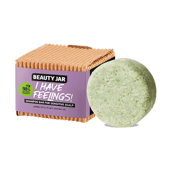 Шампунь для чувствительной кожи головы I Have Feelings! Solid Shampoo Beauty Jar, 65 g
Шампунь для чувствительной кожи головы I Have Feelings! Solid Shampoo Beauty Jar, 65 g