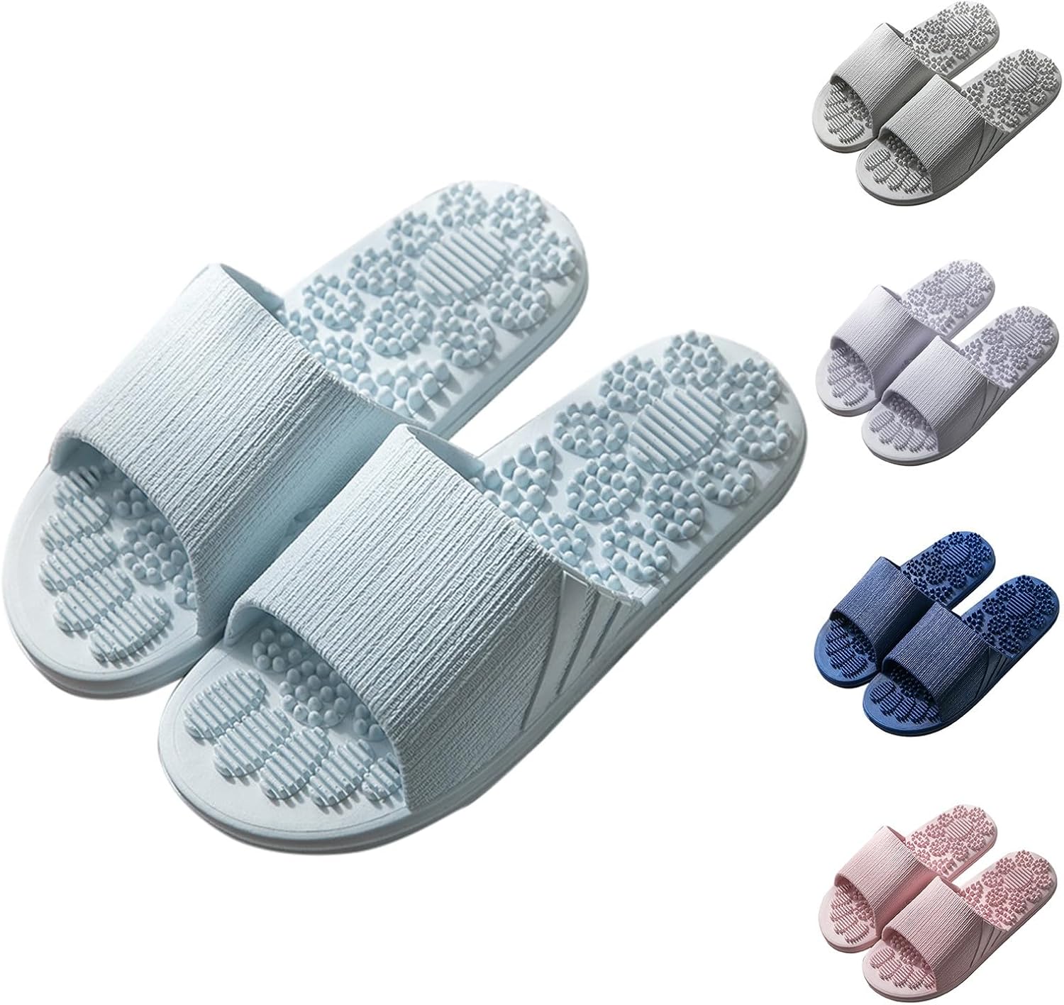 Комфортные домашние тапочки с открытым носком для мужчин Dyiozbga, синий
Комфортные домашние тапочки с открытым носком для мужчин Dyiozbga, синий