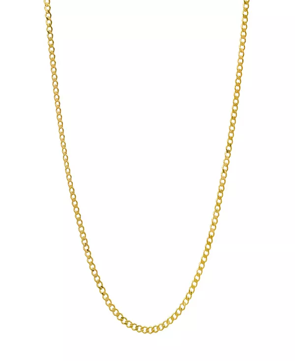 Плоское кубинское ожерелье унисекс с покрытием из 14-каратного золота Steeltime, gold
Плоское кубинское ожерелье унисекс с покрытием из 14-каратного золота Steeltime, gold