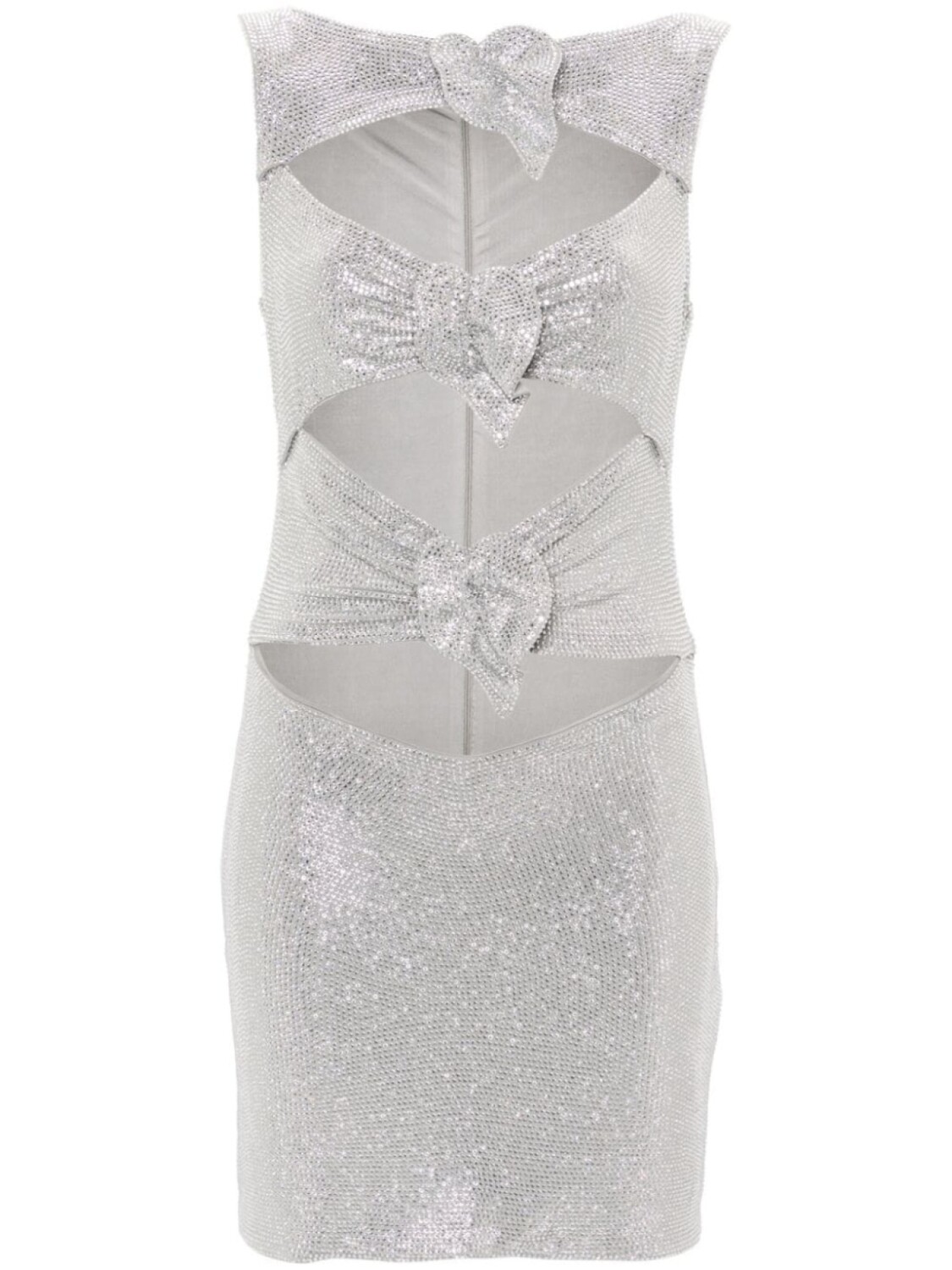 Giuseppe Di Morabito платье мини со стразами, серебряный
Giuseppe Di Morabito платье мини со стразами, серебряный