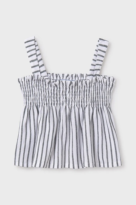 Детская хлопковая блузка Mayoral, черный 
Детская хлопковая блузка Mayoral, черный