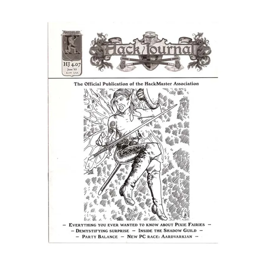 Журнал #4.07 "Pixie Fairies, Inside the Shadow Guild, Party Balance", HackJournal
Журнал #4.07 "Pixie Fairies, Inside the Shadow Guild, Party Balance", HackJournal