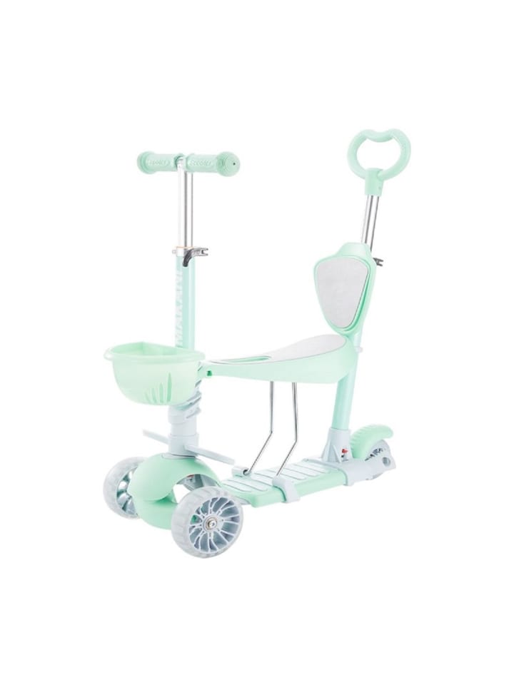 Makani Детский самокат, трехколесный велосипед BonBon 4 в 1, зеленый
Makani Детский самокат, трехколесный велосипед BonBon 4 в 1, зеленый