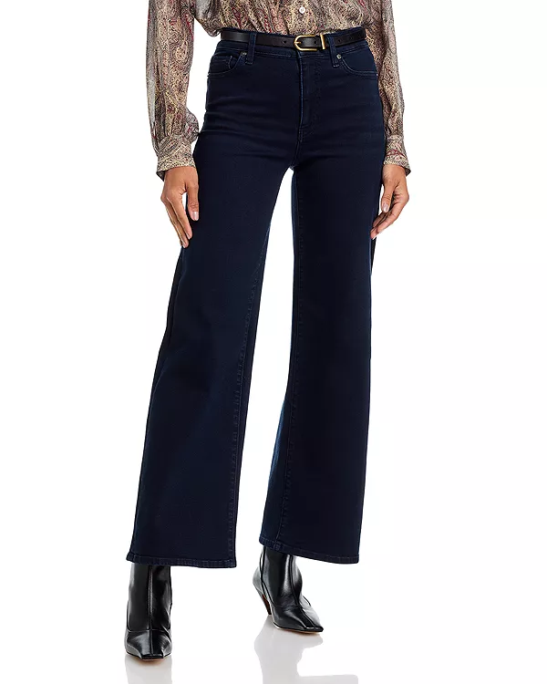 Джинсы-Палаццо с высокой посадкой в стиле века Frame, синий
Джинсы-Палаццо с высокой посадкой в стиле века Frame, синий