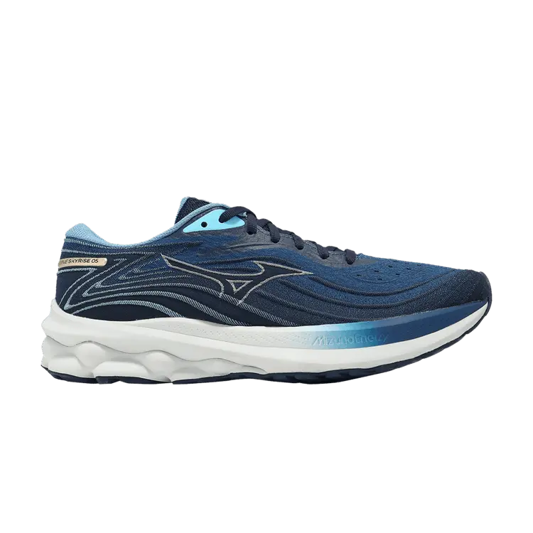Кроссовки Mizuno Wave Skyrise 5 Classic Blue Plein Air, синий 
Кроссовки Mizuno Wave Skyrise 5 Classic Blue Plein Air, синий