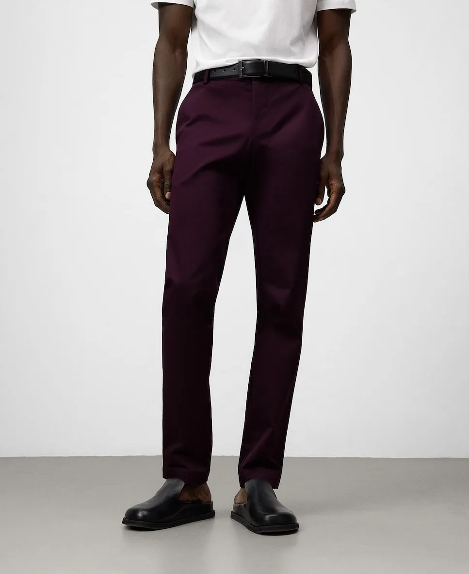 Мужские узкие брюки чинос с карманами Adolfo Dominguez, бордовый
Мужские узкие брюки чинос с карманами Adolfo Dominguez, бордовый