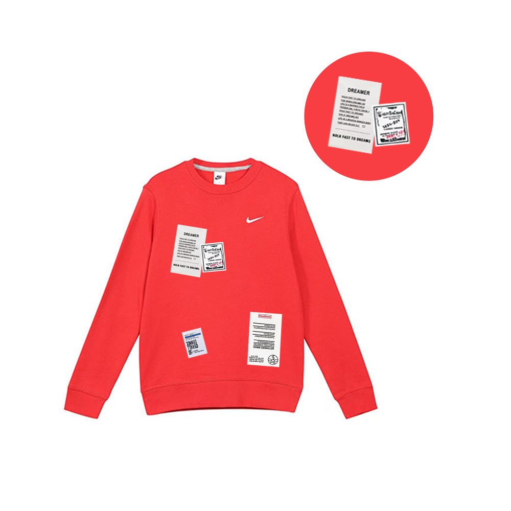 Nike Унисекс-худи красного цвета
Nike Унисекс-худи красного цвета