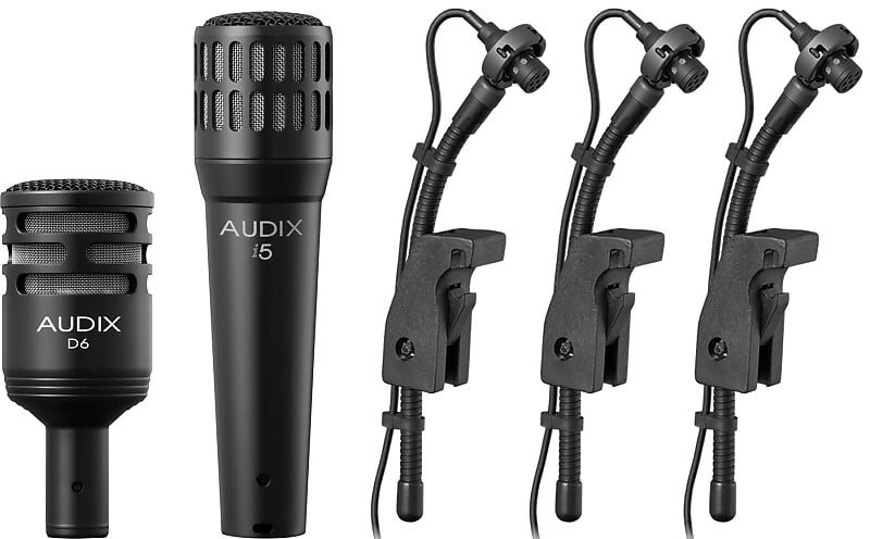 Комплект микрофонов Audix DP5Micro Drum Microphone Pack
Комплект микрофонов Audix DP5Micro Drum Microphone Pack