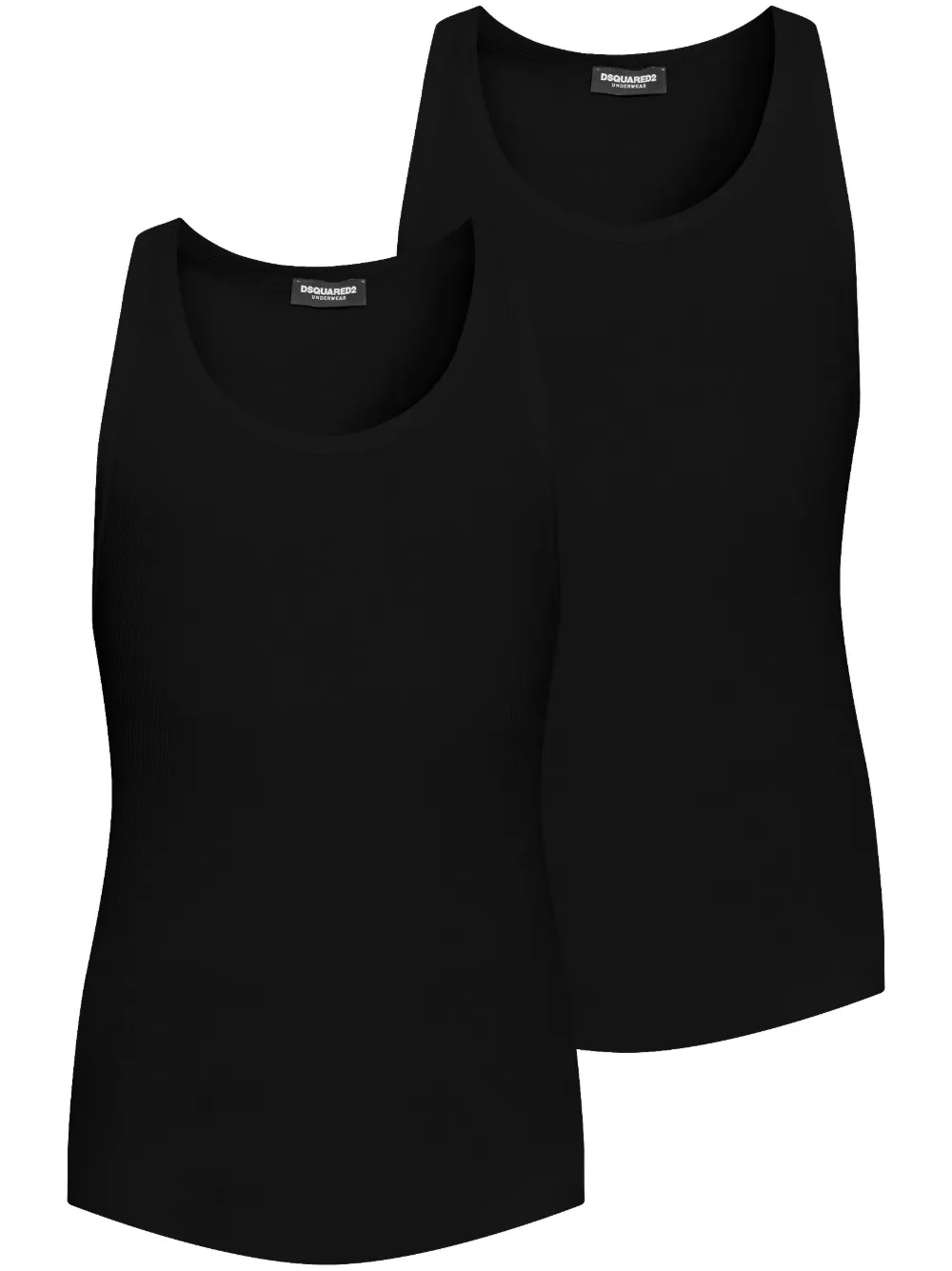 Топ без рукавов в рубчик DSQUARED2, черный
Топ без рукавов в рубчик DSQUARED2, черный