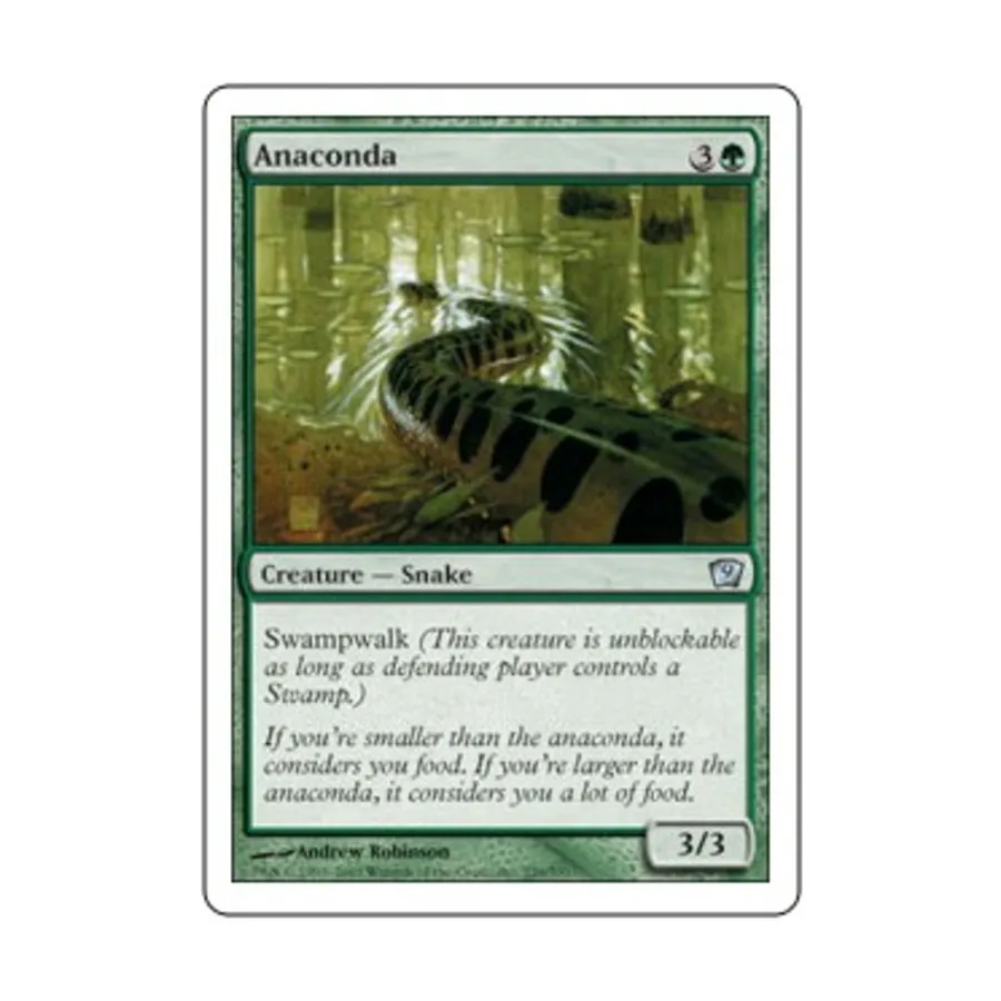 CCG Анаконда (Ю), MTG - 9th Edition
CCG Анаконда (Ю), MTG - 9th Edition