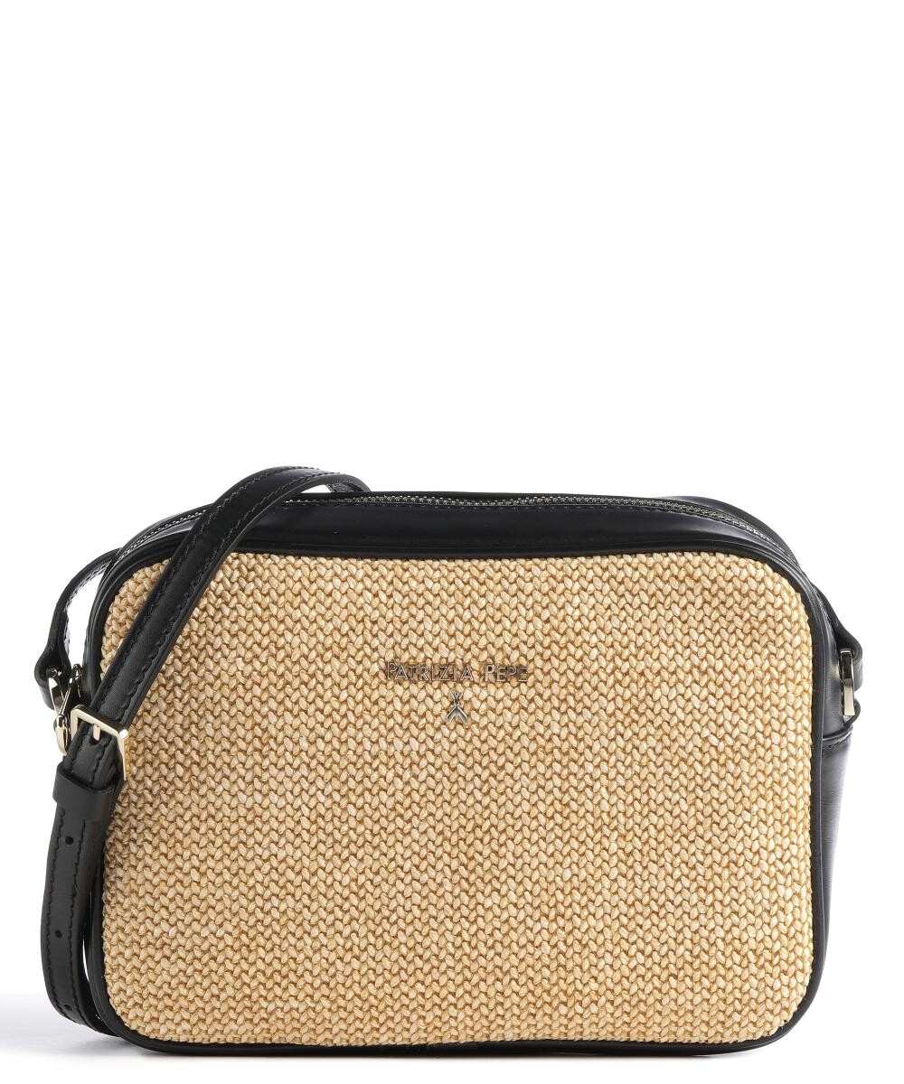 Соломенная сумка через плечо полипропилен, полиэстер Patrizia Pepe, бежевый
Соломенная сумка через плечо полипропилен, полиэстер Patrizia Pepe, бежевый