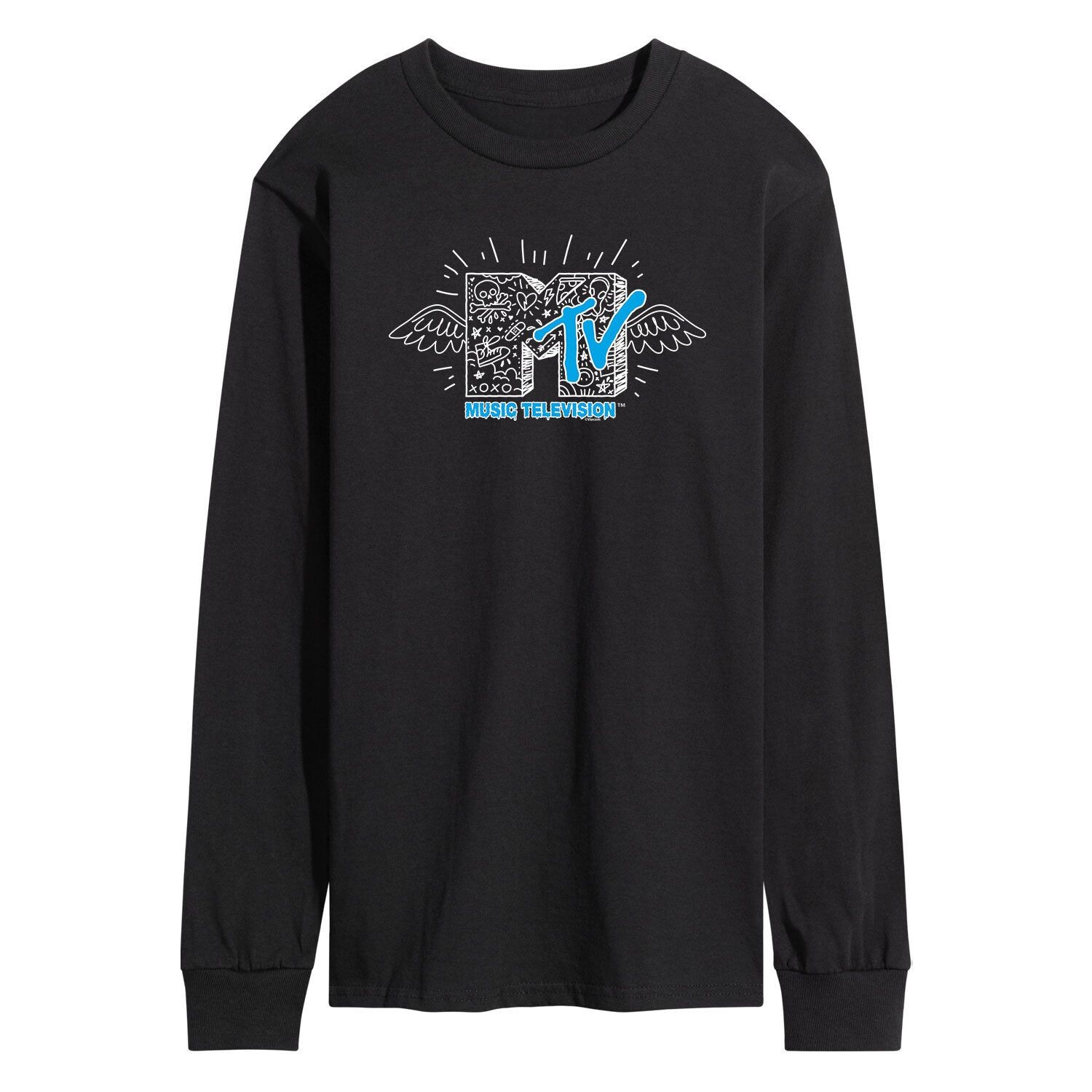 Мужская футболка с логотипом MTV Doodle Wings Licensed Character
Мужская футболка с логотипом MTV Doodle Wings Licensed Character