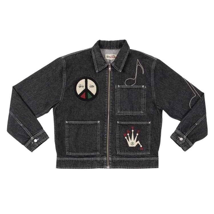 Куртка Stussy x Patta Zip Work Jacket, черный
Куртка Stussy x Patta Zip Work Jacket, черный