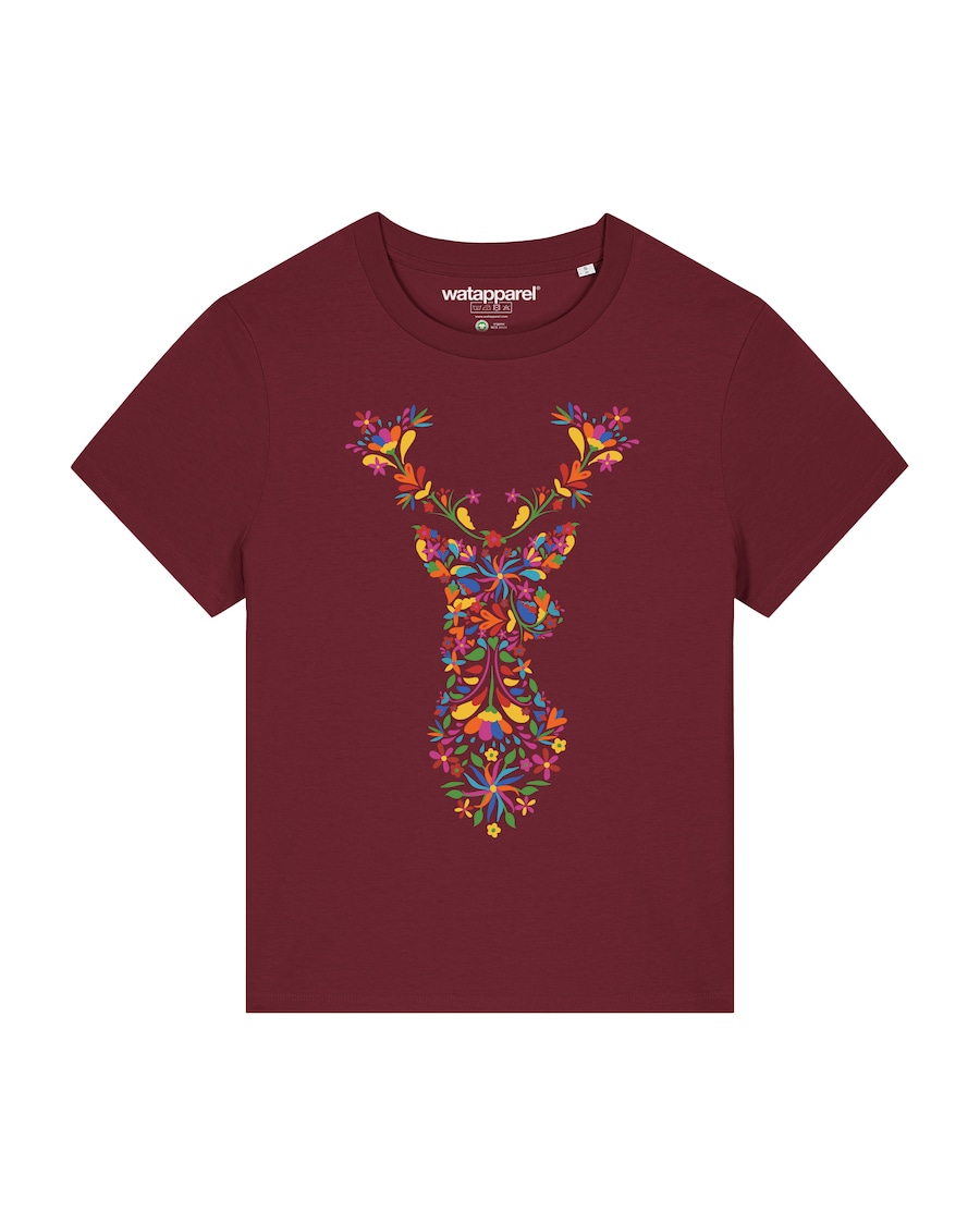 Рубашка Watapparel Floral Deer, бордовый
Рубашка Watapparel Floral Deer, бордовый