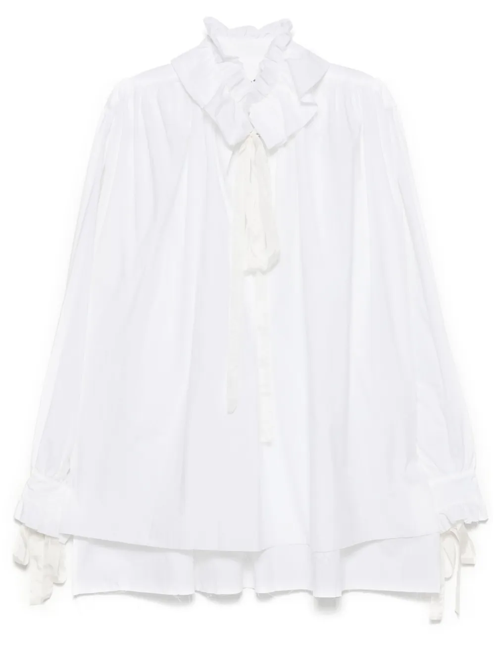 Блузка с необработанным краем midorikawa, белый
Блузка с необработанным краем midorikawa, белый