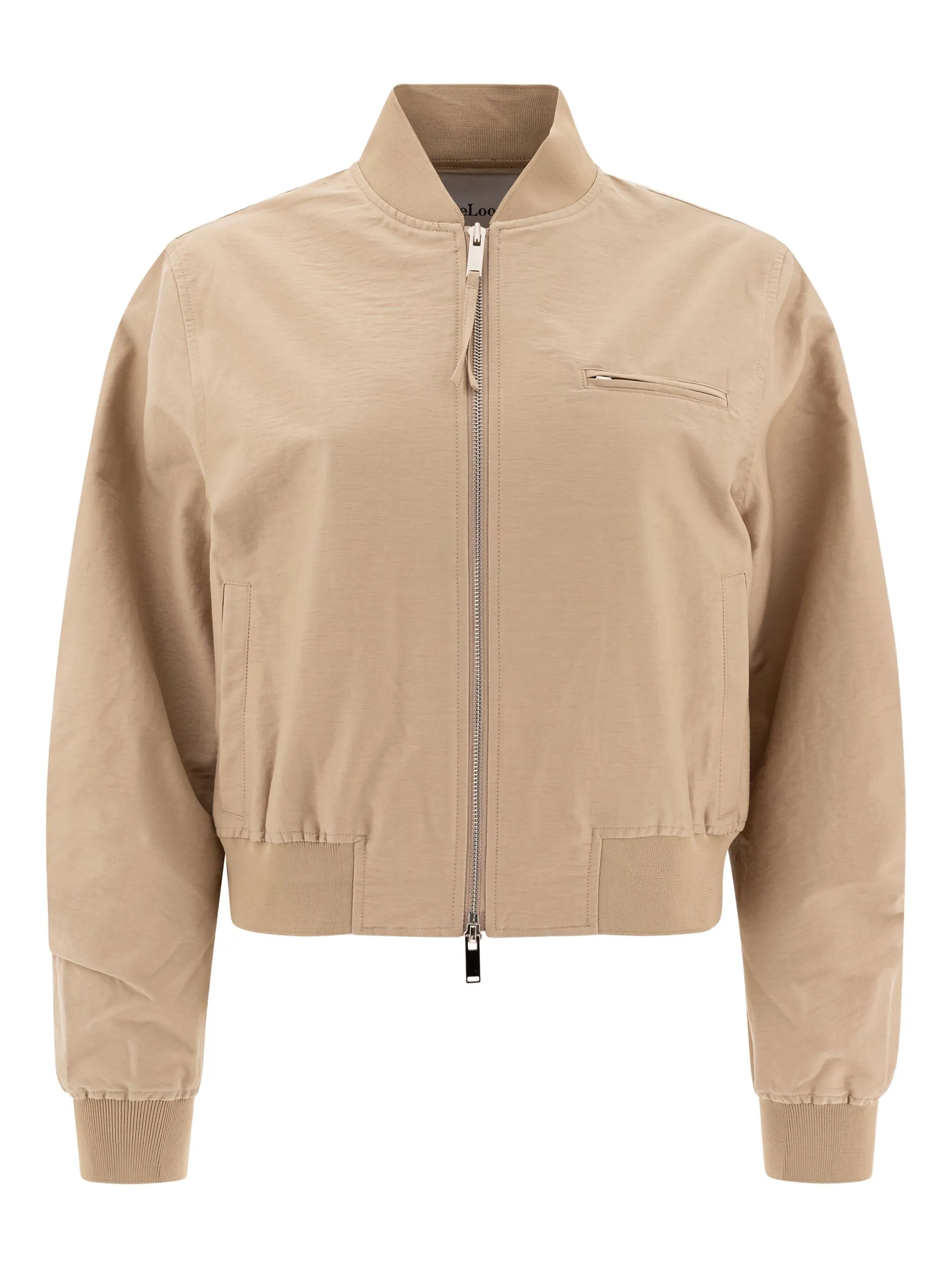 Бомбер на молнии The Loom, бежевый
Бомбер на молнии The Loom, бежевый