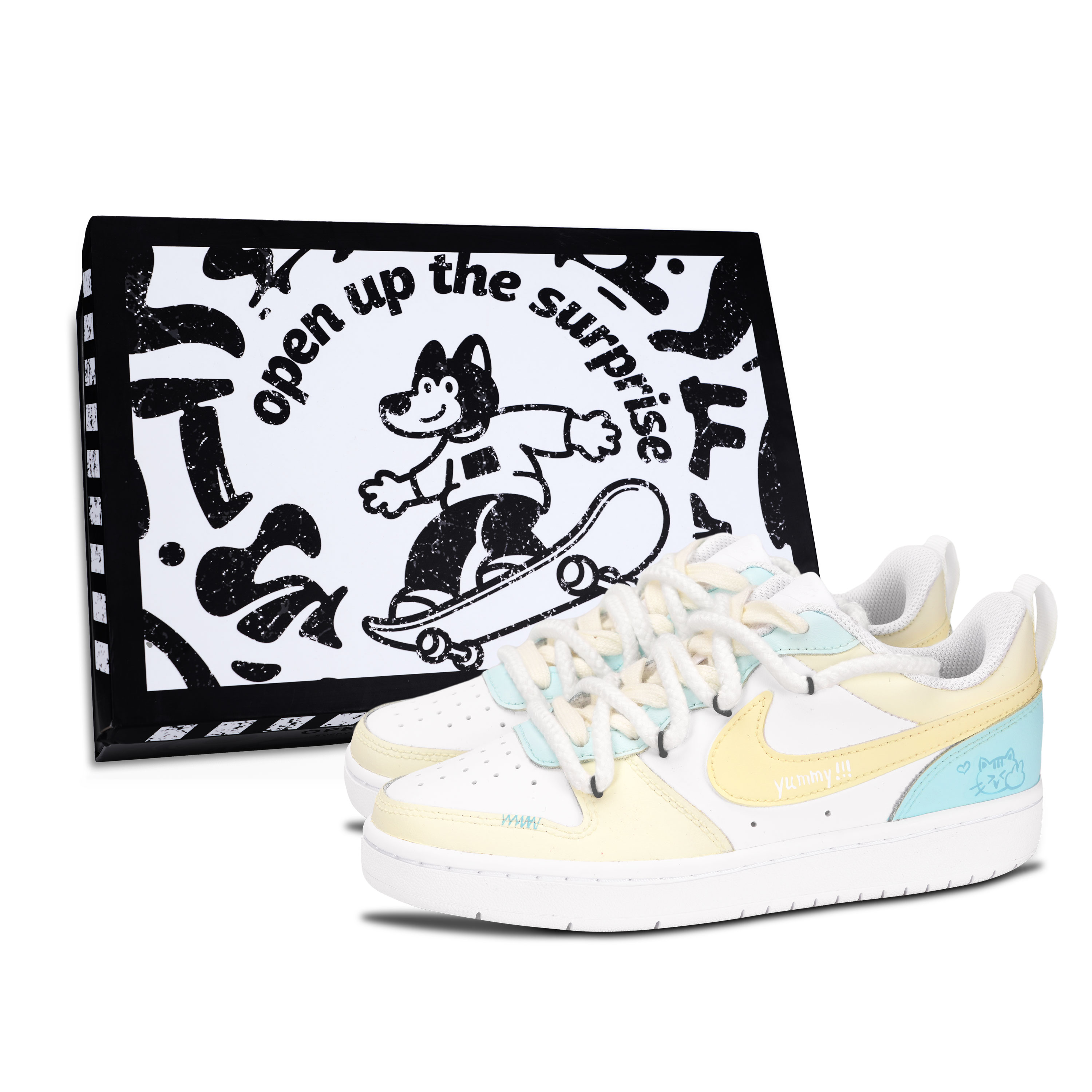 Детские, подростковые, противоскользящие, износостойкие, низкие кроссовки для скейтбординга Court Borough Nike, желтый
Детские, подростковые, противоскользящие, износостойкие, низкие кроссовки для скейтбординга Court Borough Nike, желтый